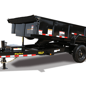 Big Tex 7 x 16 Low Profile Dump Trailer