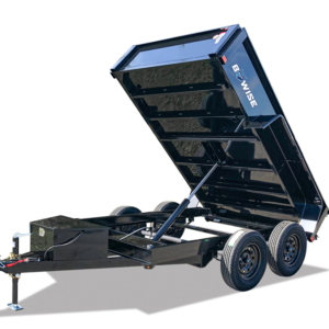 BWise 6 x 10 Deckover Dump Trailer 10K Spreader Gate